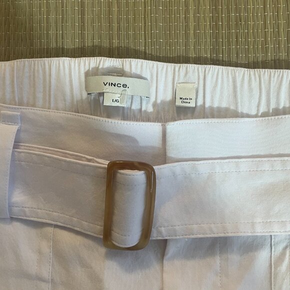 VINCE Capri Pants With Belt - Picture 10 of 11